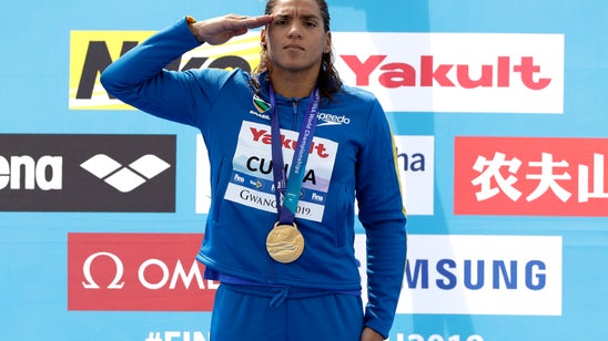 Brazilian Cunha wins women's 5K open water at world titles