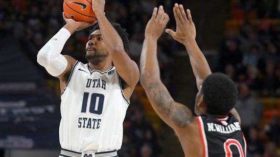 Merrill, Porter lead No. 25 Utah State past Fresno State