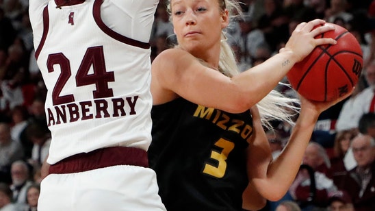 Cunningham leads Missouri over No. 5 Mississippi St 75-67