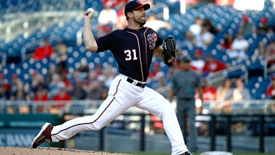 Nationals pitcher Max Scherzer to start despite broken nose
