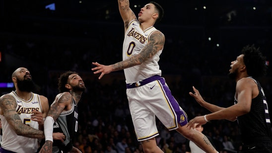 Lakers ride Kuzma’s hot 3rd to beat Kings 111-106