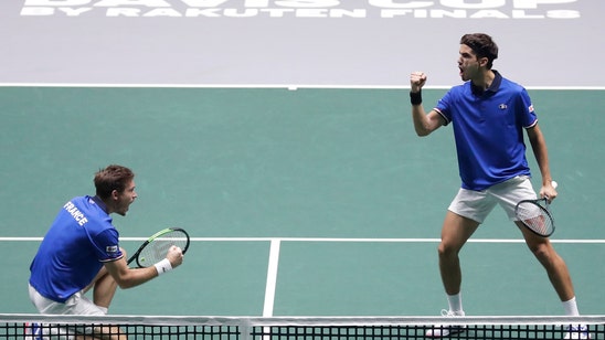 Nadal leads Spain to win over Russia in Davis Cup Finals