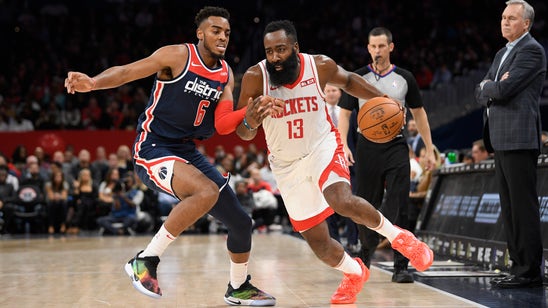 Harden scores 59 points, Rockets outlast Wizards 159-158