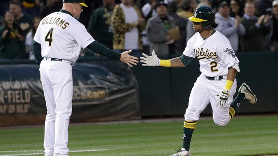 Davis hits fifth home run in 7 games, A’s beat Red Sox 7-0