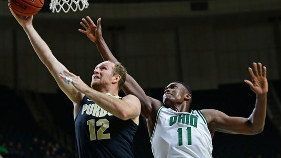Purdue rebounds from conference loss, downs Ohio 69-51