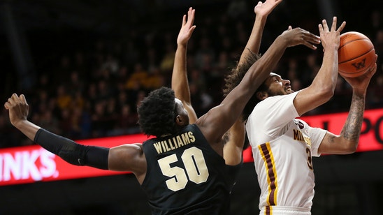 Coffey’s 32 points helps Minnesota down No. 11 Purdue 73-69