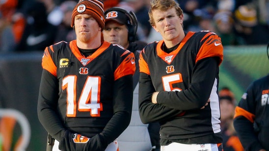 Winless Bengals bench rookie Finley, go back to Andy Dalton