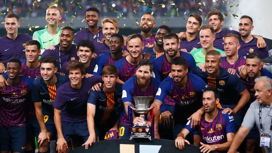 Messi record 33rd title as Barcelona wins Spanish Super Cup