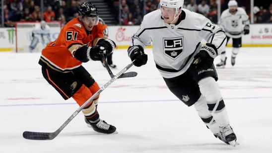 LA Kings snap 11-game road skid, hold off rival Ducks 2-1