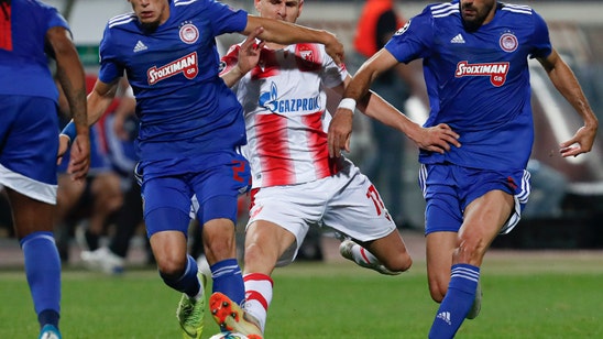 Red Star Belgrade rallies to beat Olympiakos 3-1