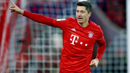 Bayern's Lewandowski to undergo groin surgery before break