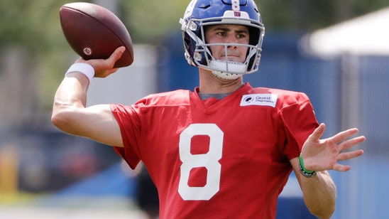 Daniel Jones anxious for first game action with Giants