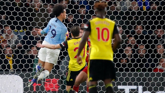 Sane keeps up prolific form in latest EPL win for Man City