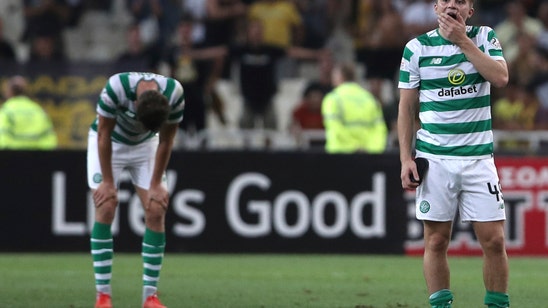 AEK knocks Celtic out of Champions League qualifiers