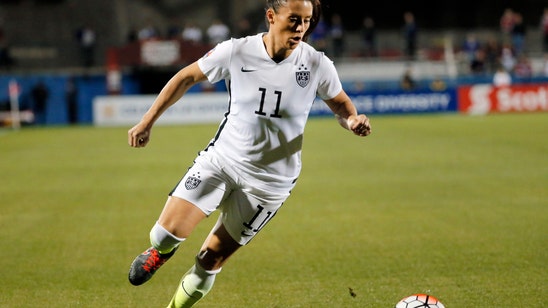 US heads FIFA women's rankings, England rises to No 3