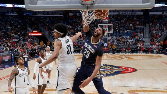Pelicans' Davis sits vs. Jazz with elbow sprain