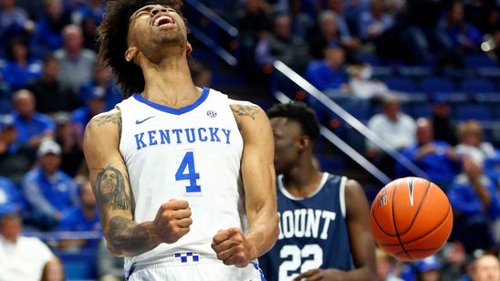 No. 9 Kentucky pulls away from Mount St. Mary’s 82-62