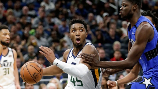 Mitchell scores 32 points to lead Jazz over Magic 109-96