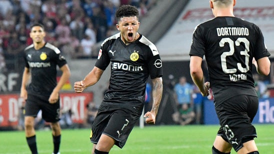 Sancho helps Dortmund come from behind to beat Cologne 3-1