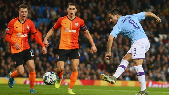 Man City held 1-1 by Shakhtar, advances in Champions League