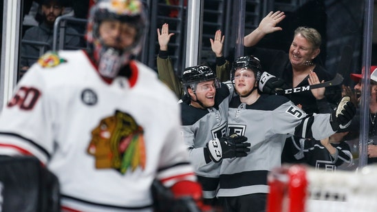 Kings beat Blackhawks 3-2 on Doughty’s power-play goal in OT