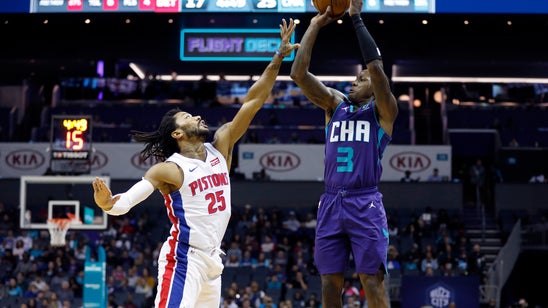 Hornets beat Pistons for 8th straight time, 102-101