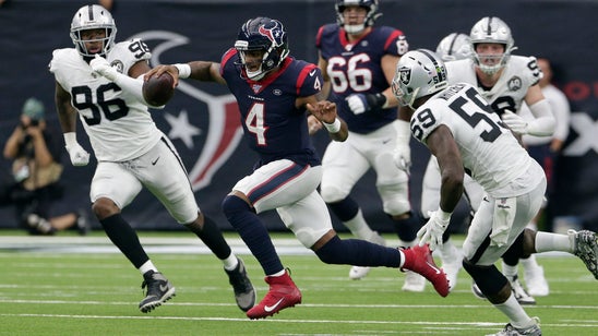 Watson's 3 TD passes lead Texans over Raiders 27-24