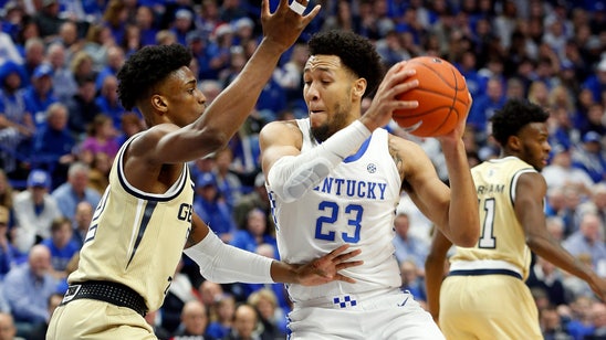 Hagans scores 21, leads No. 8 Kentucky past Georgia Tech