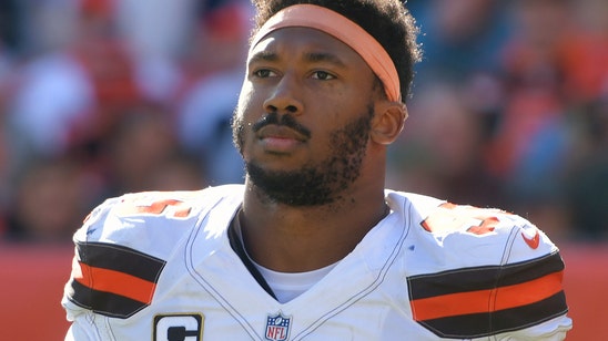 Browns’ Garrett complains about officiating after bad calls