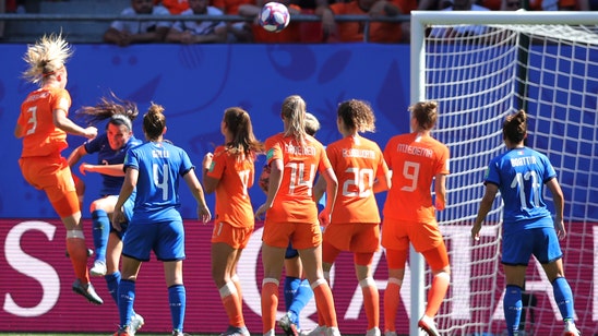 Dutch beat Italy 2-0 to make 1st Women's World Cup semifinal