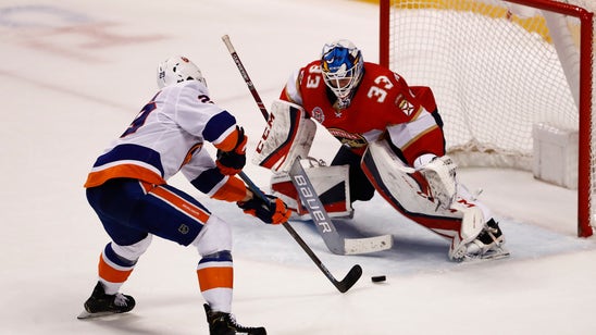 Nelson leads Islanders over Panthers, 2-1 in shootout
