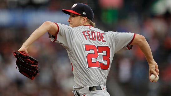 Nats back Fedde's first win in 8 starts, beat Giants 4-0