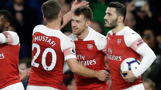 Arsenal beats Newcastle 2-0, moves to 3rd in Premier League