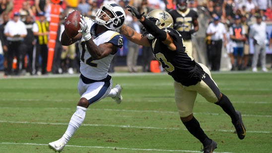 Brees injured, Rams beat Saints 27-9 in title game rematch