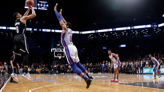 Dinwiddie hits late 3, Nets beat Pistons 120-119 in OT