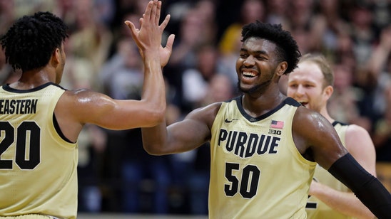 Purdue smothers No. 8 Michigan State in 71-42 victory