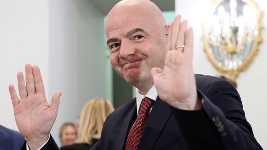 Out of turmoil, Infantino set to lead FIFA into calmer era