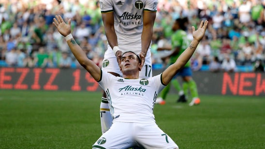 Fernandez scores twice as Timbers outlast rival Sounders 2-1