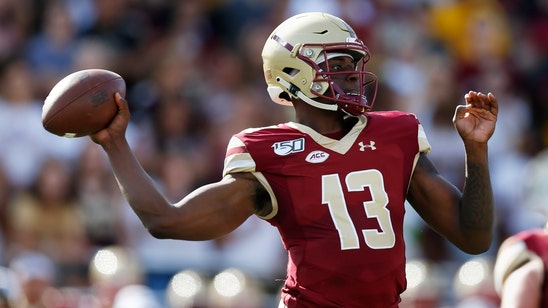 BC QB Anthony Brown emerging as a leader for Eagles