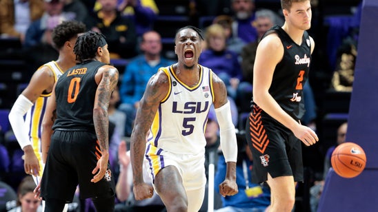 No. 22 LSU opens season with 88-79 win over Bowling Green