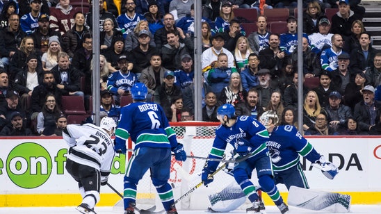 Brown’s goal in OT gives Kings 2-1 win over Canucks