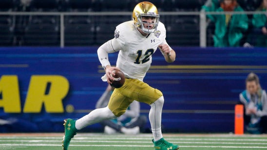 Irish hope to ride Book's arm to second straight CFP berth