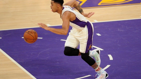 Lakers: D'Angelo Russell Shows Off Singing Chops in NBA Christmas Commercial