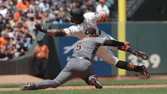 Marte homers again as Diamondbacks rout Giants 10-4