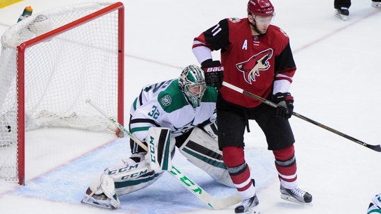 Arizona Coyotes Drop Fifth Straight Game Against Dallas