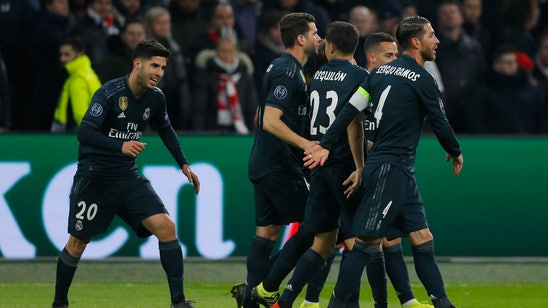 Substitute Asensio strikes late, Real Madrid beats Ajax 2-1