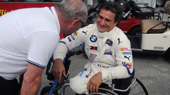 Alex Zanardi takes center stage as he wheels around Daytona