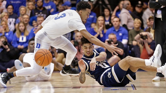 Barrett, No. 2 Duke pull away to beat Georgia Tech 66-53