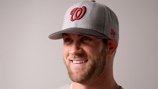 Bleaching his hair platinum white was a disaster for Bryce Harper