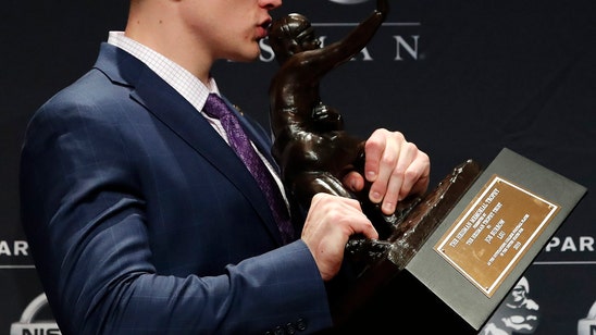 Burrow's Heisman speech inspires giving to hometown charity